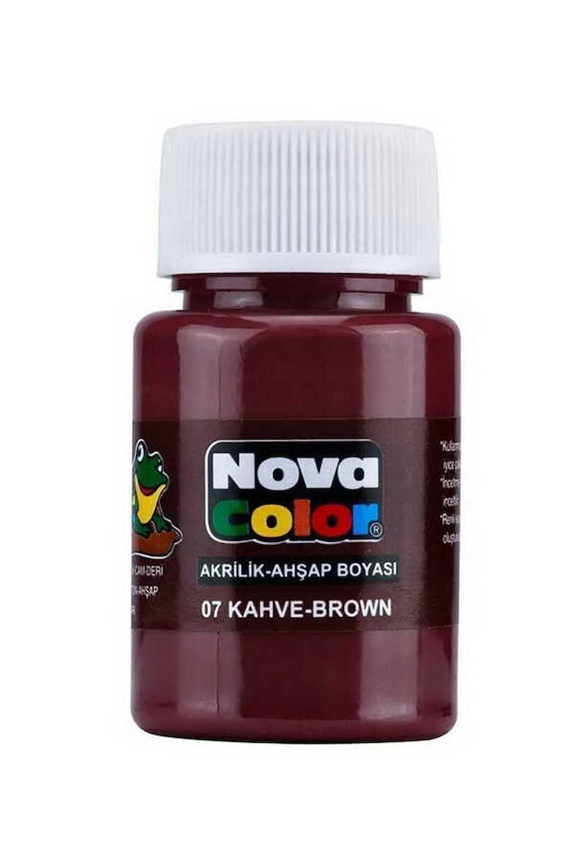 Nova Color Akrilik Boya Kahve Şişe Nc-175