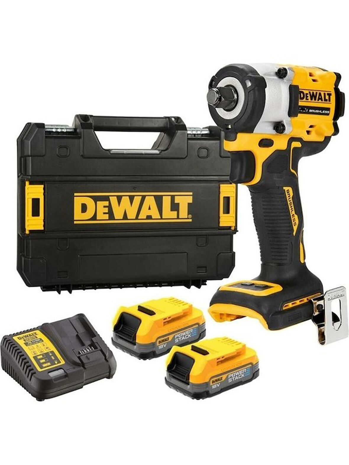 Dewalt Somun Sıkma Kömürsüz 18V 2*1,7 Ah DCF921E2T