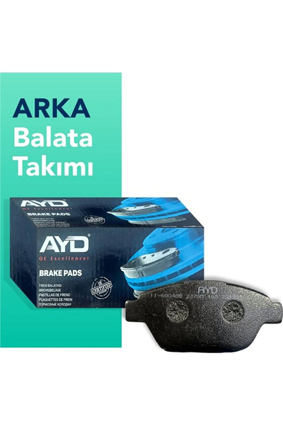 Ford Tourneo Custom Arka Fren Takım Balatası (2012-2019)