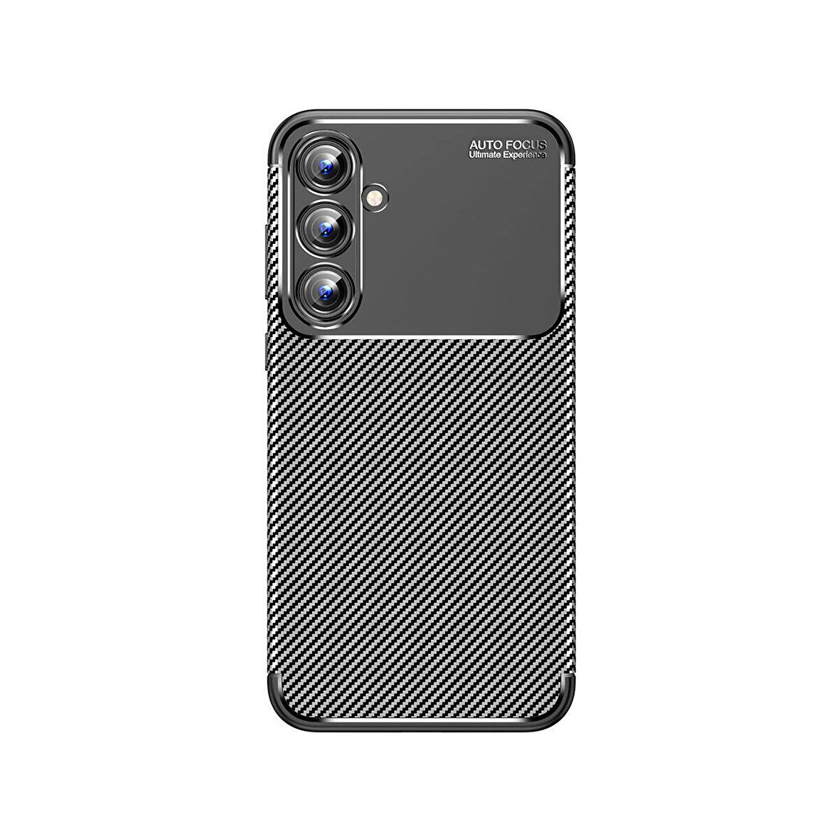 Teleplus Samsung Galaxy A35 Kılıf Negro Karbon Dizayn Silikon
