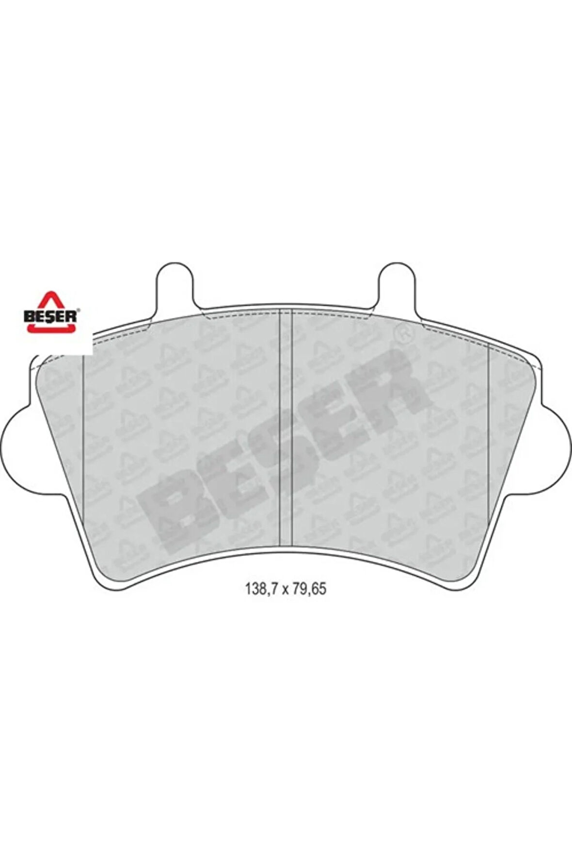 Ön Fren Balatasi Master Ii-Movano 01-10 7701205294 3856