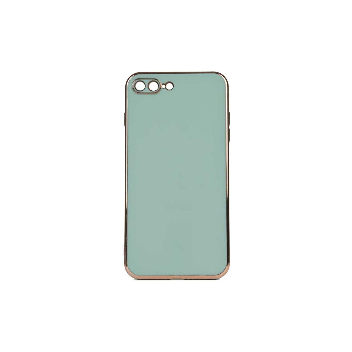 Teleplus Apple iPhone 8 Plus Kılıf Bark Lazer Silikon Mavi