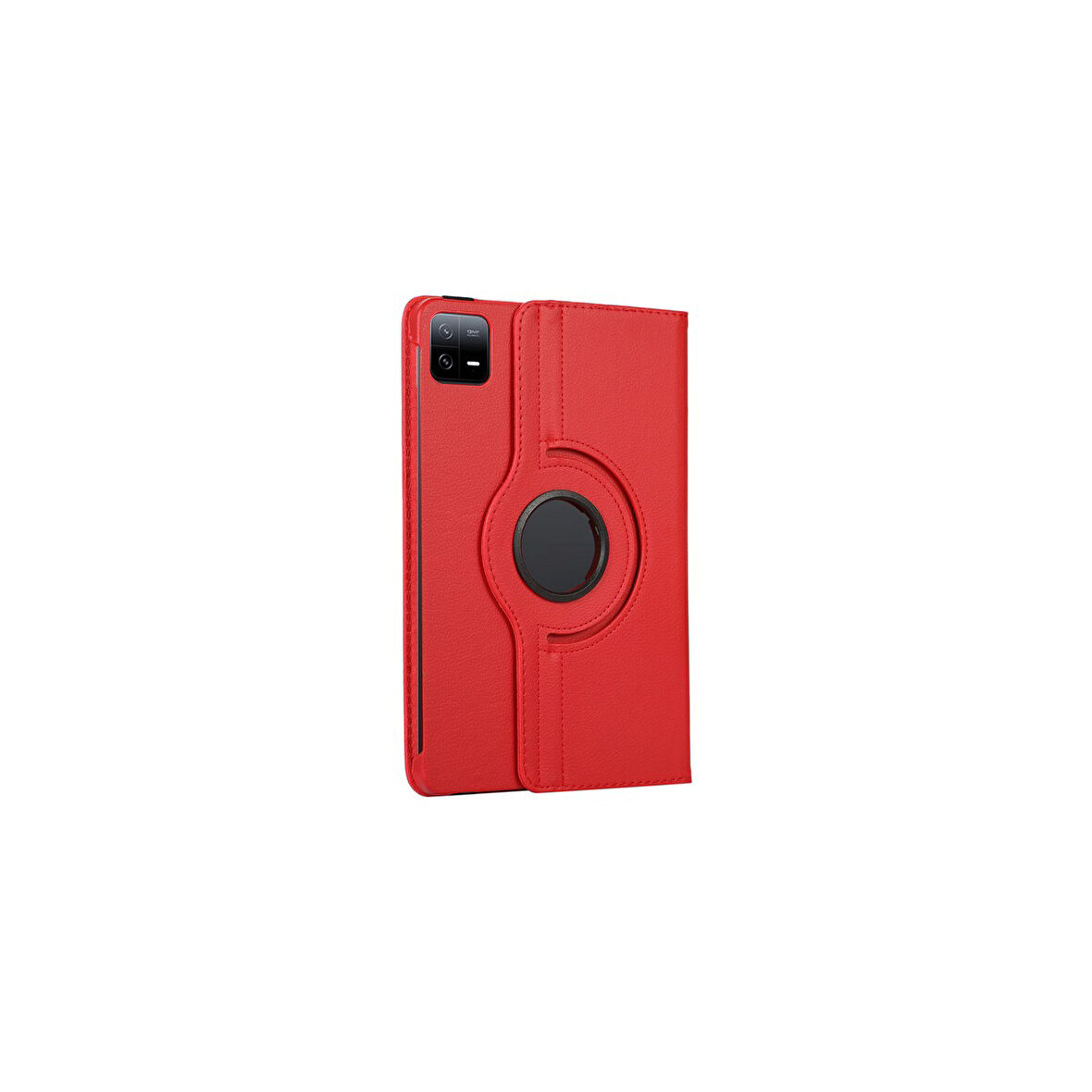 Teleplus Xiaomi Mi Pad 6 Kılıf Kapaklı Standlı 360 Dönerli Standlı Kapak Dn2 Kırmızı