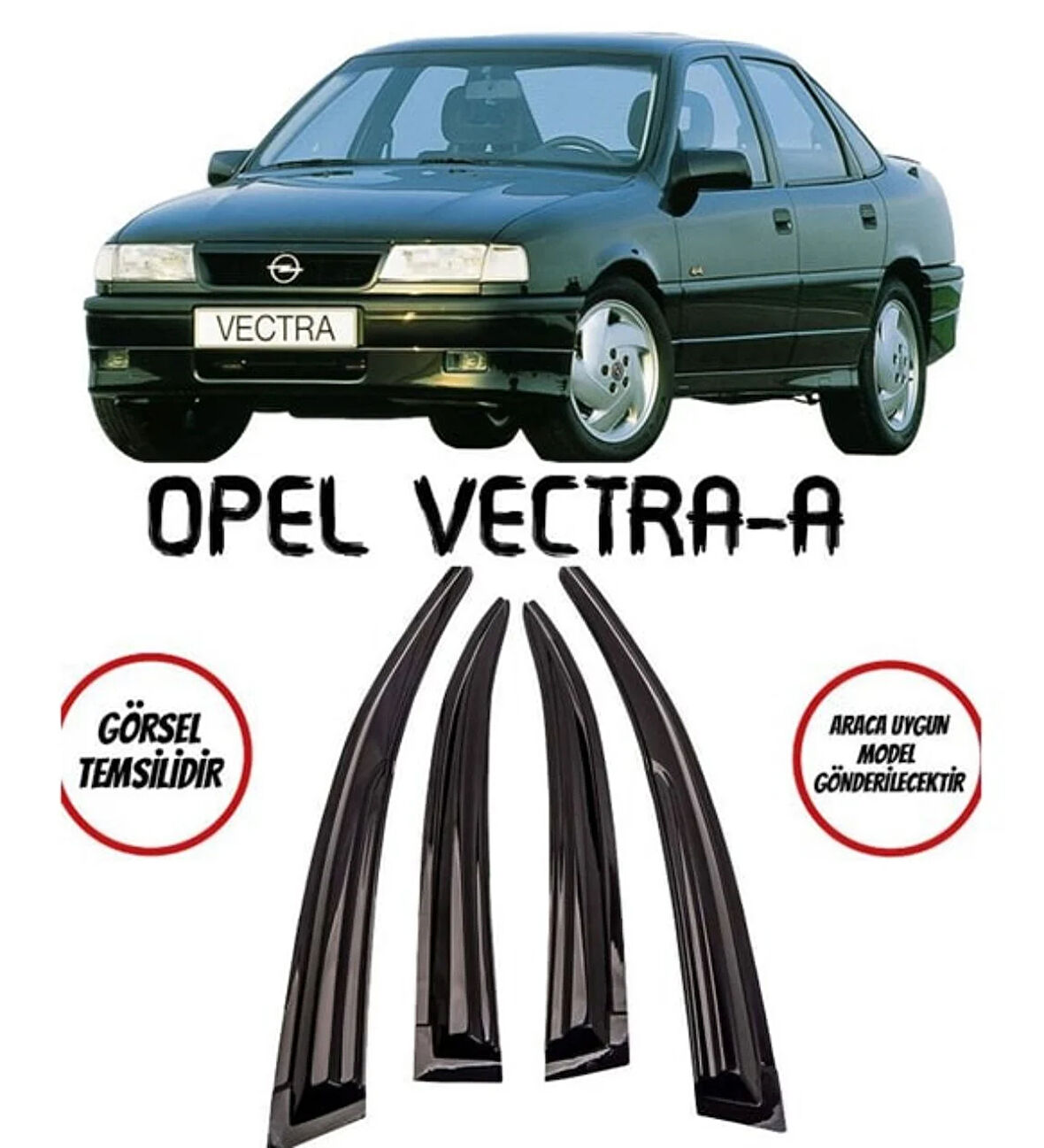 Opel Vectra A Uyumlu Cam Rüzgarlığı 1988-1995 Arası uyumlu Mugen