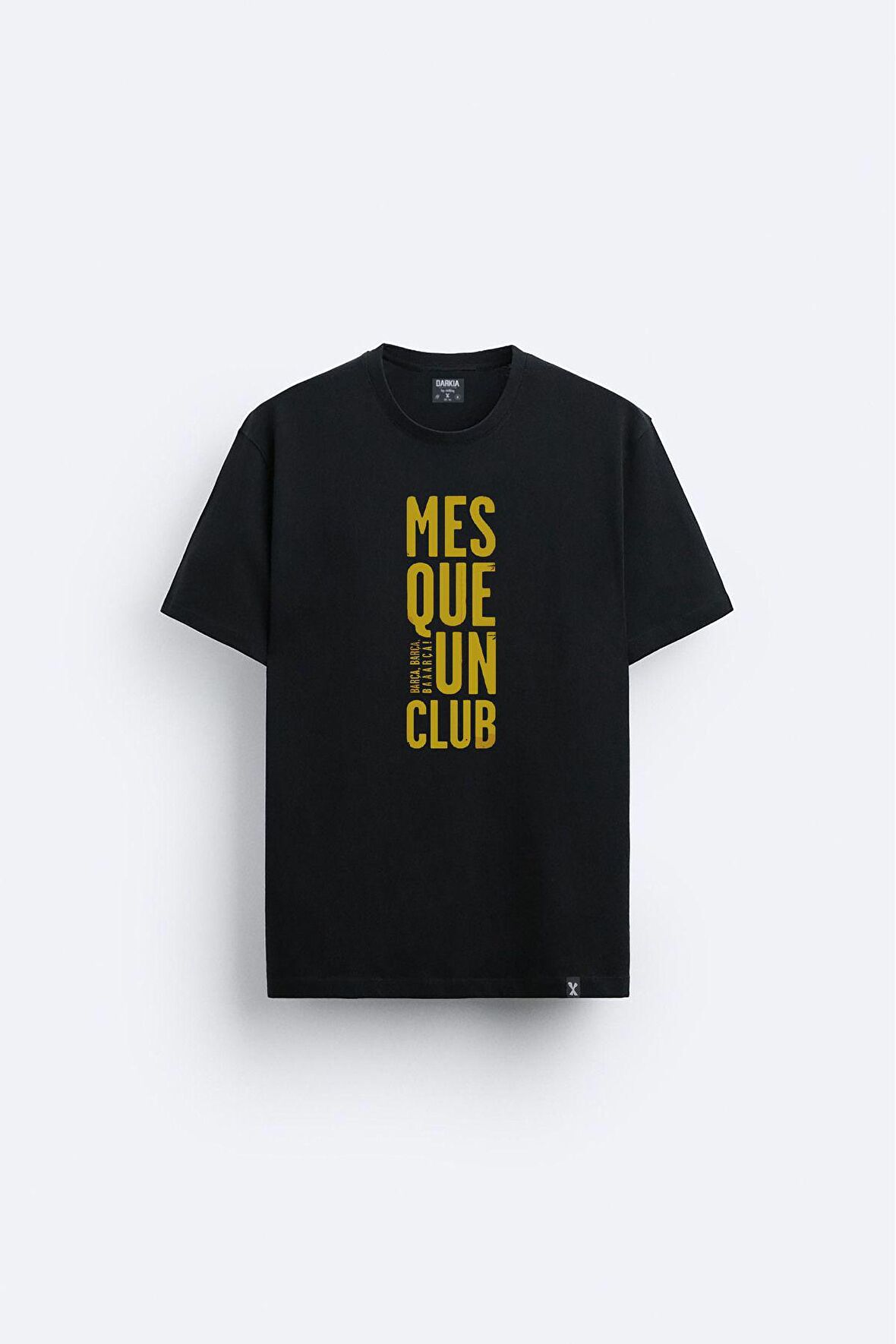 Barcelona Futbol Takımı Tasarım Baskılı Unisex Tişört T-shirt
