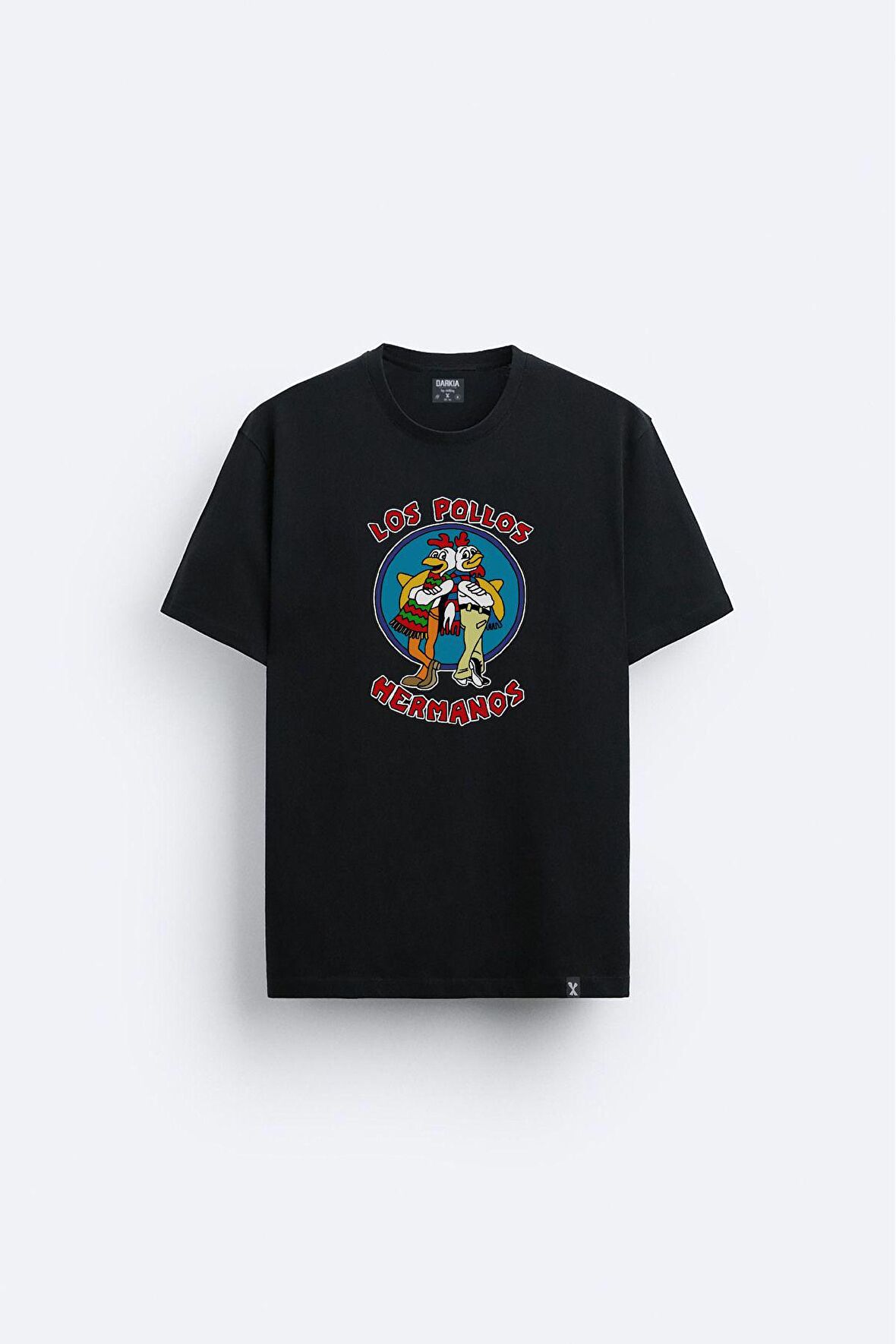 Los Pollos Hermanosn Tasarım Baskılı Unisex Tişört T-shirt