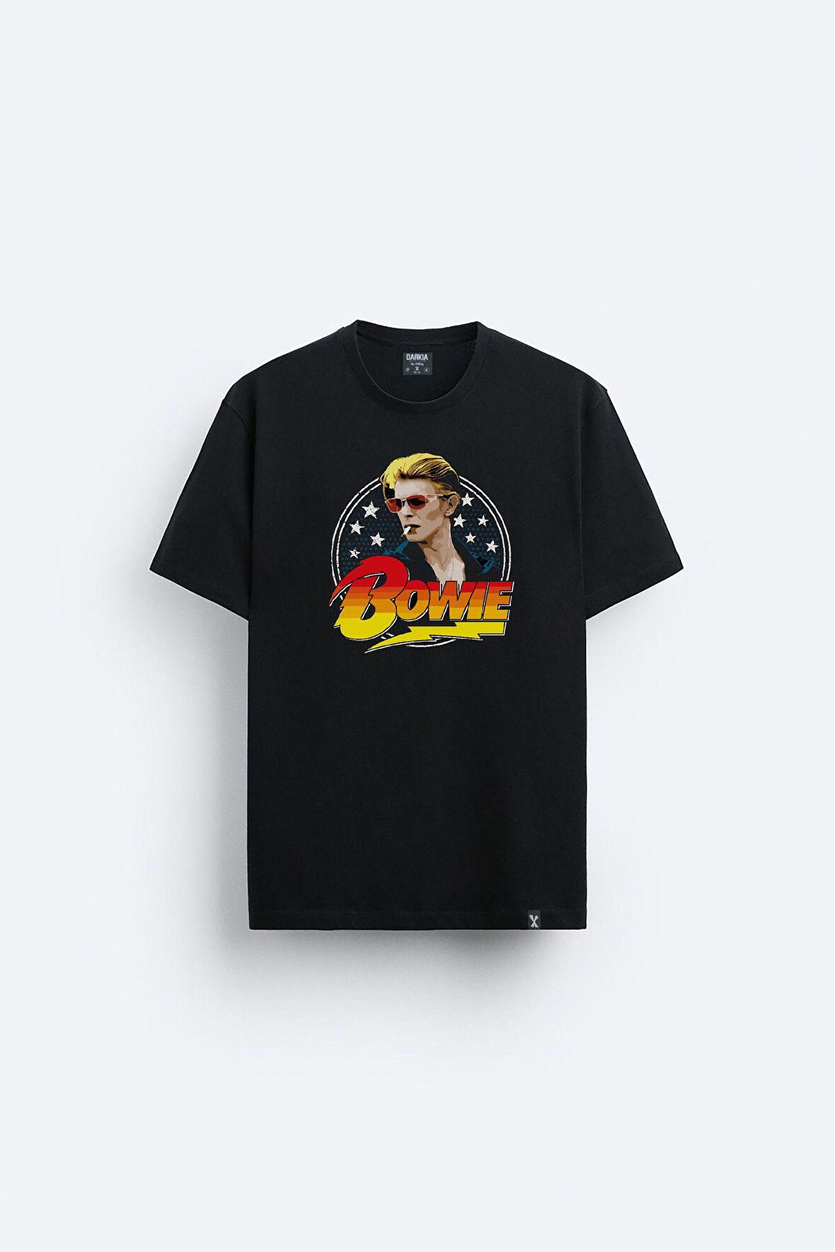 David Bowien Tasarım Baskılı Unisex Tişört T-shirt