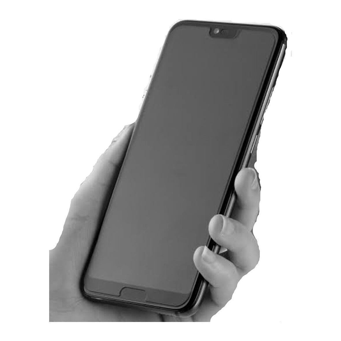 Huawei Mate 20 Lite Mat Ekran Seramik Tam Kaplayan Kırılmaz Cam Nano Ekran Koruyucu