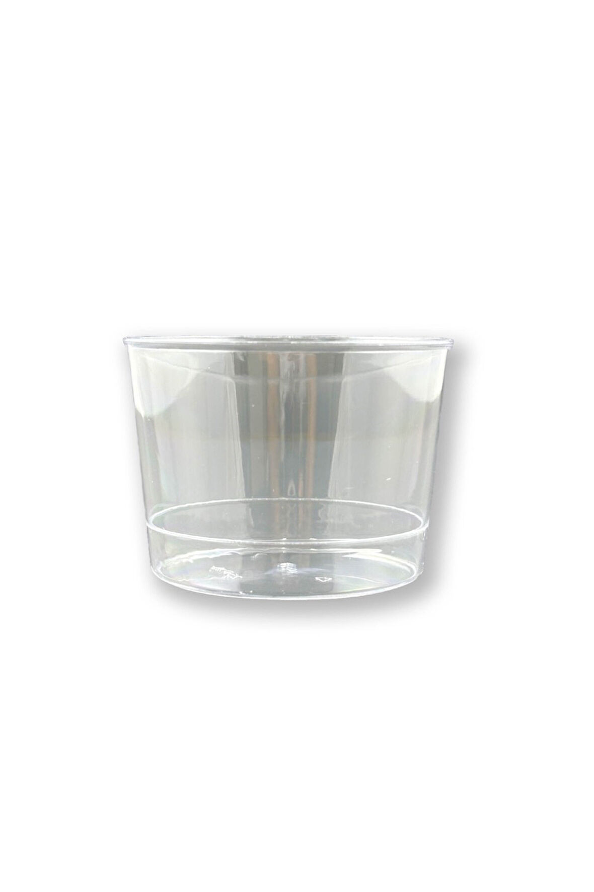 Sert Plastik Tatlı Kasesi Magnolya Kabı 250ml