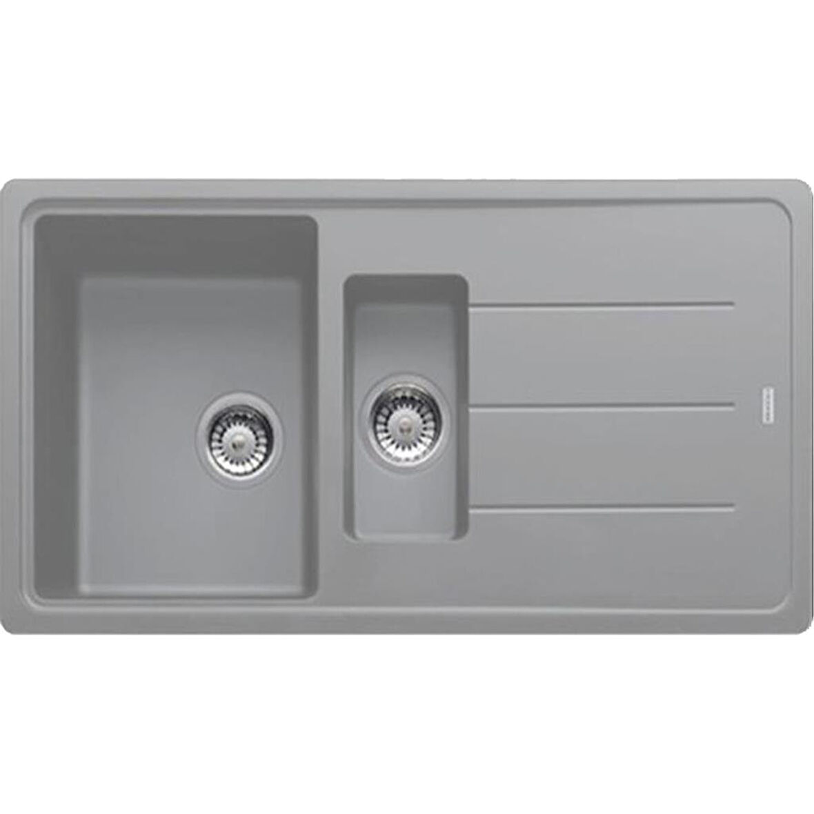 FRANKE BASIS BFG 651 1.5 GÖZLÜ GRANİT GRİ MUTFAK EVYESİ