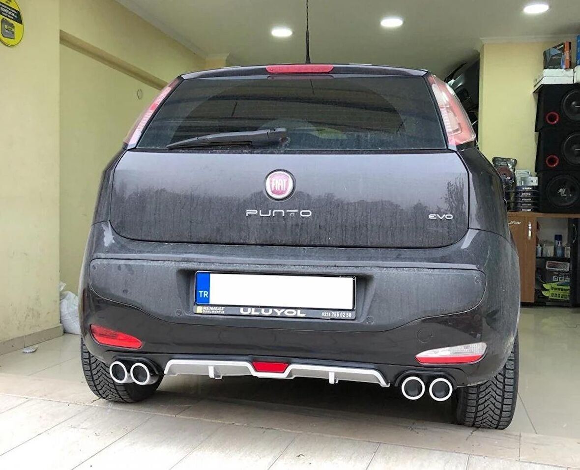 Fiat Punto uyumlu üniversal difüzör Gri tüm modeller