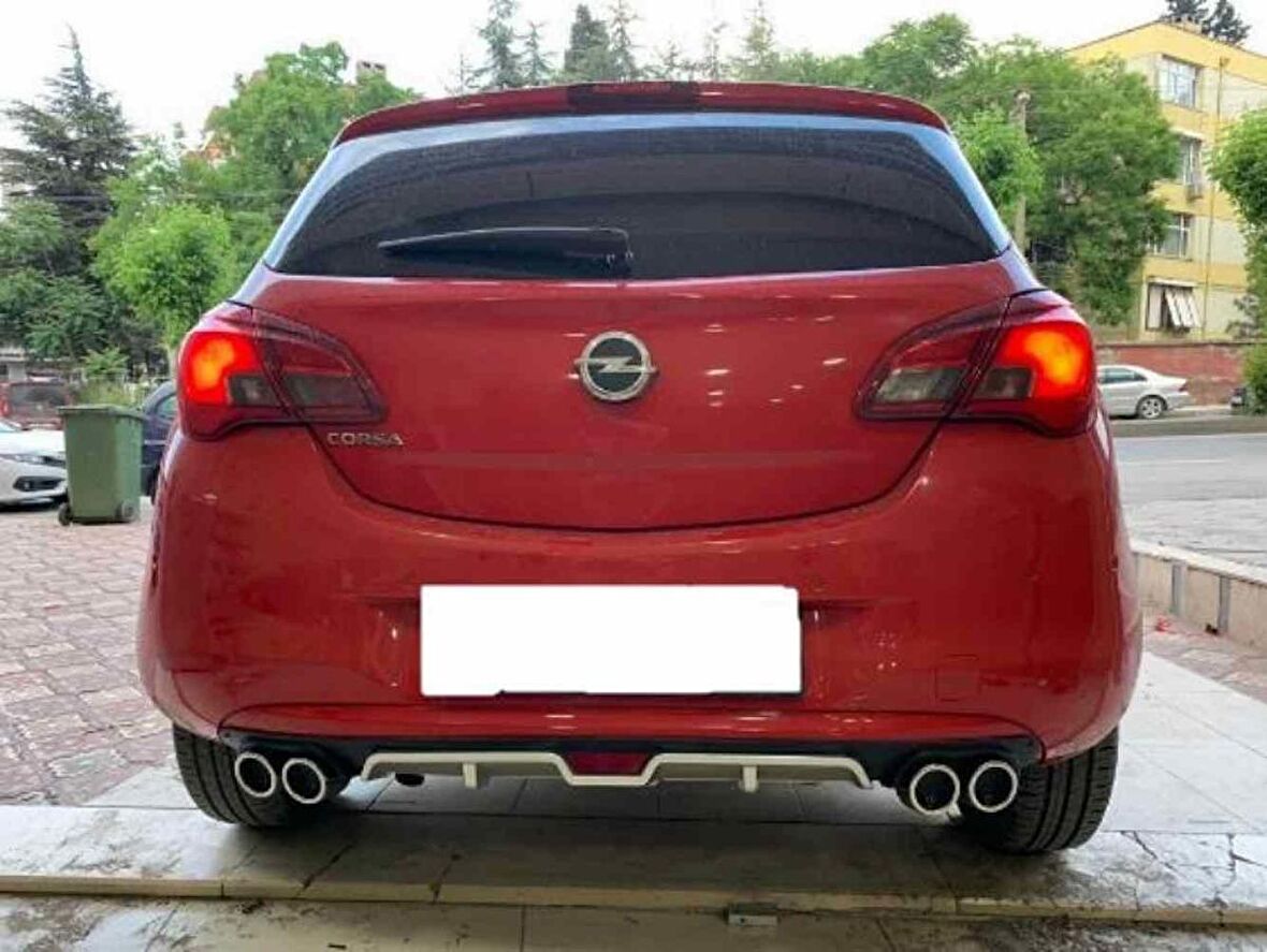 Opel Corsa E uyumlu üniversal difüzör Gri 2014 sonrası