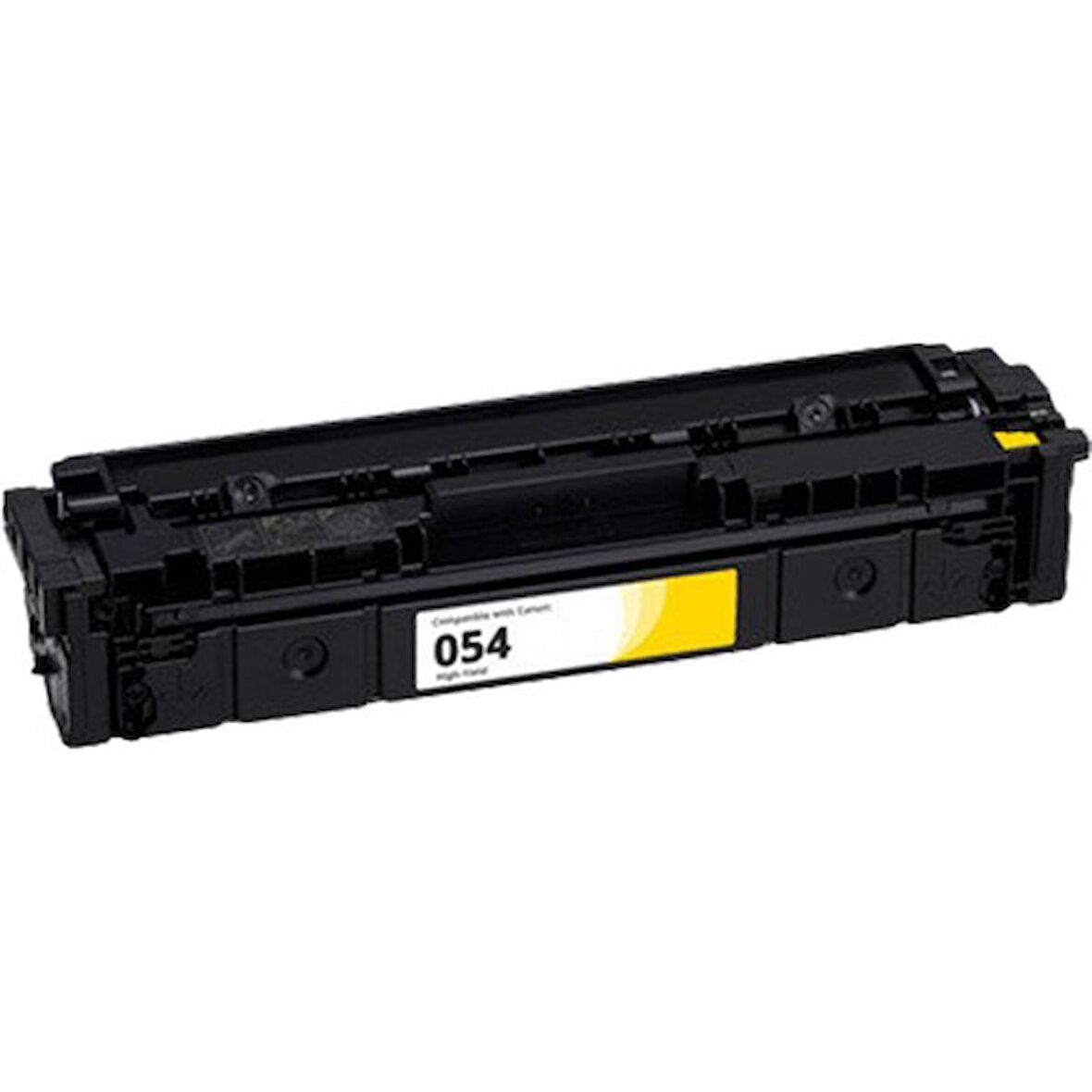 Colorful Toner Canon I-Sensys MF-642CDW Yazıcı Uyumlu Muadil Toner Sarı 054