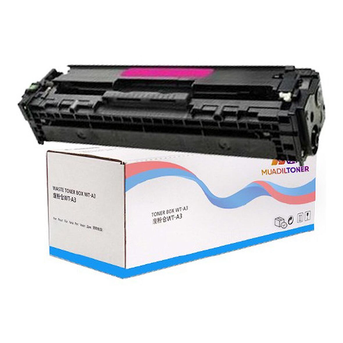 Colorful Toner Hp CE861A Muadil Toner Yazıcı Uyumlu Muadil Toner Kırmızı 128A