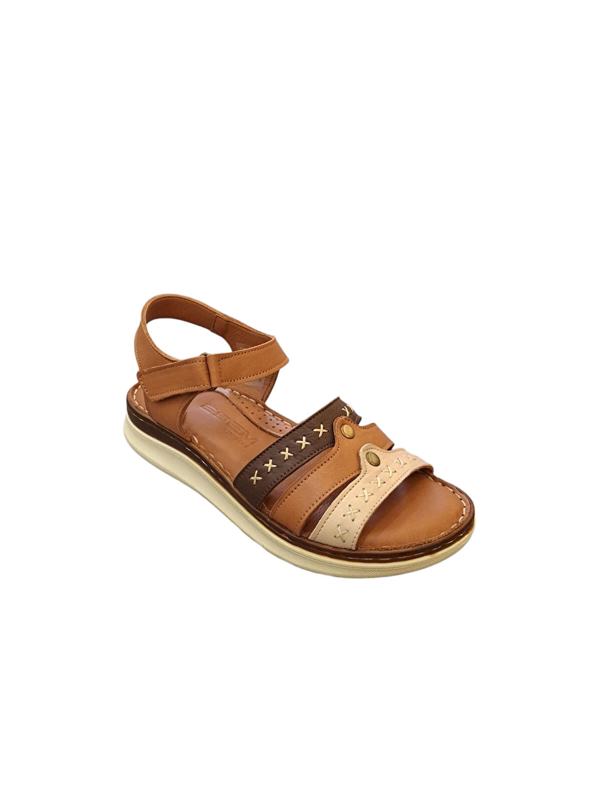 Esem 1703 Hakiki Deri Kadın Sandalet