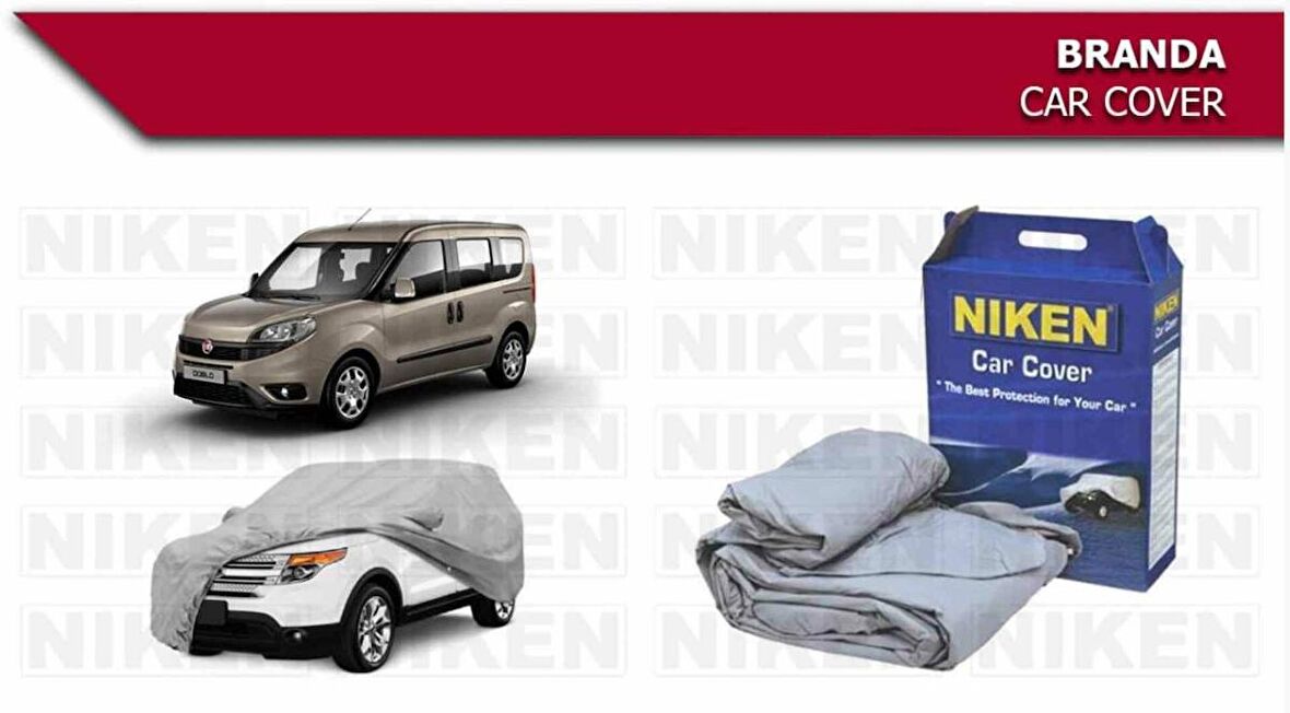 Fiat Doblo 2 (araca özel üretim) Oto Branda Araç Örtüsü 2010-2015 arası modeller Niken