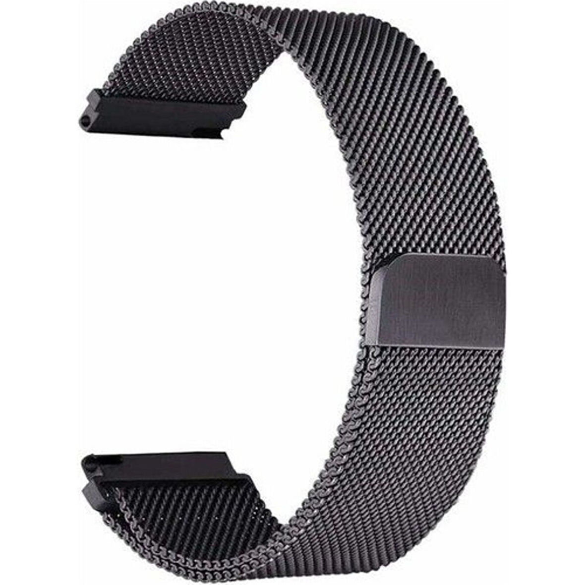 Teleplus Spovan Watch 4 Pro Kordon Hasır Metal Örgülü KRD01 22MM