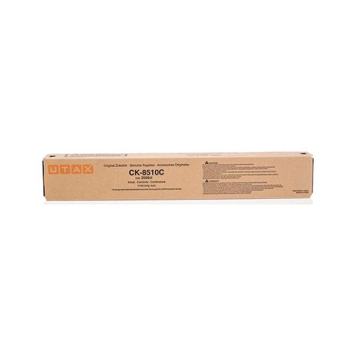 Utax Ck-8510C 2500Ci Mavi Fotokopi Spot Orjinal Toneri 12,000 Sayfa