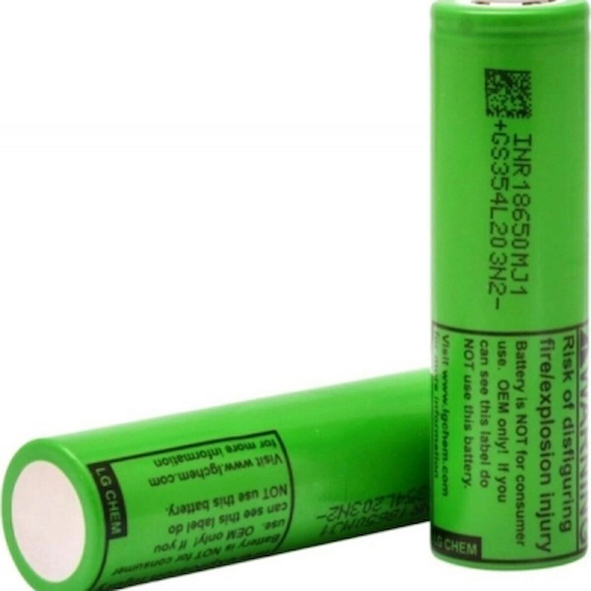 Lg Chem 18650 3.7V 3500MAH Li-Ion Şarjlı Pil Tekli 