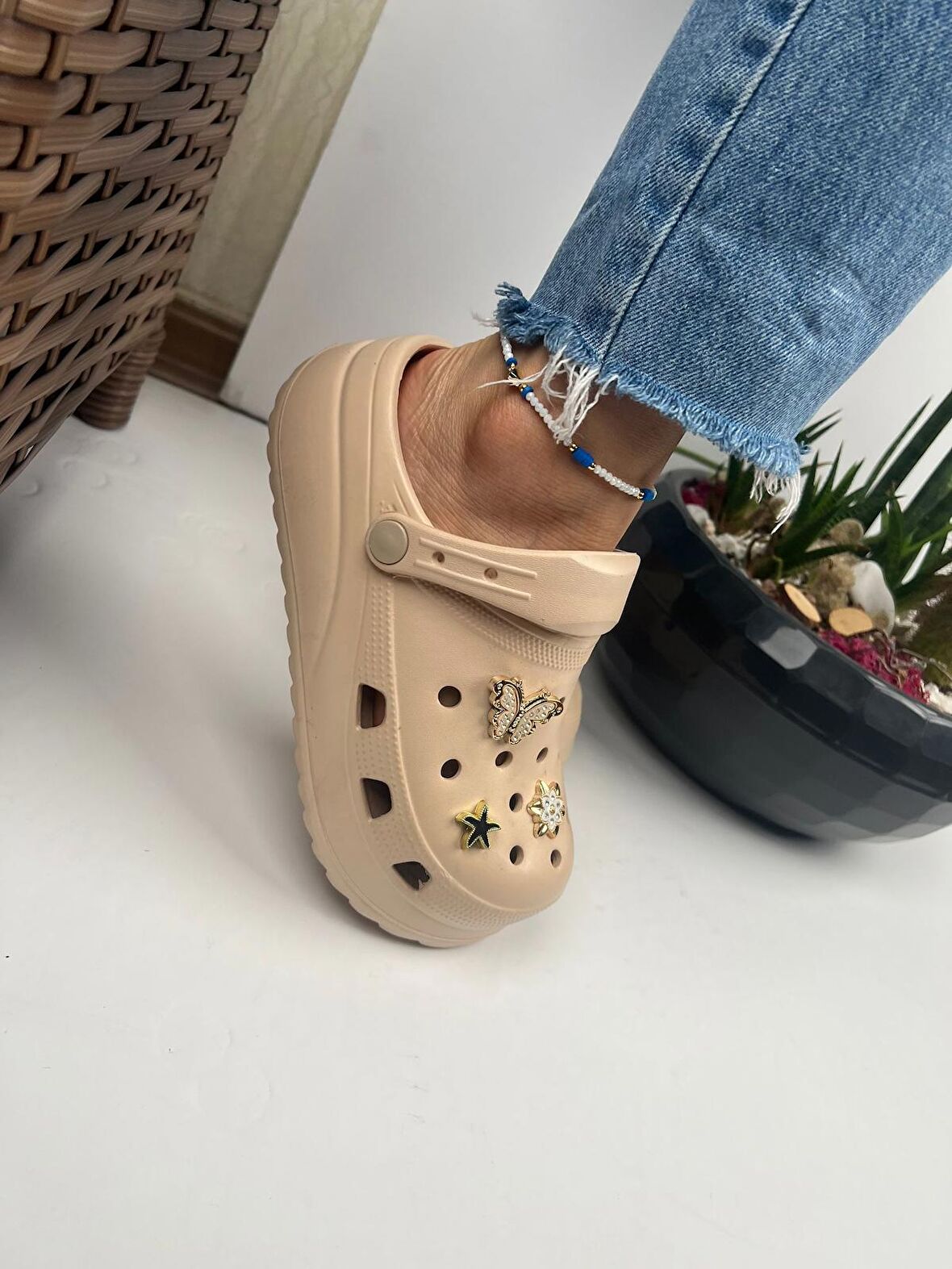 Tasli Crocs Günlük Terlik