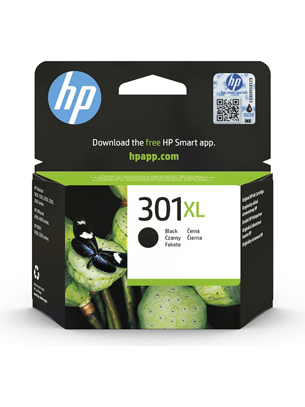 HP 301XL CH563EE Siyah Kartuş