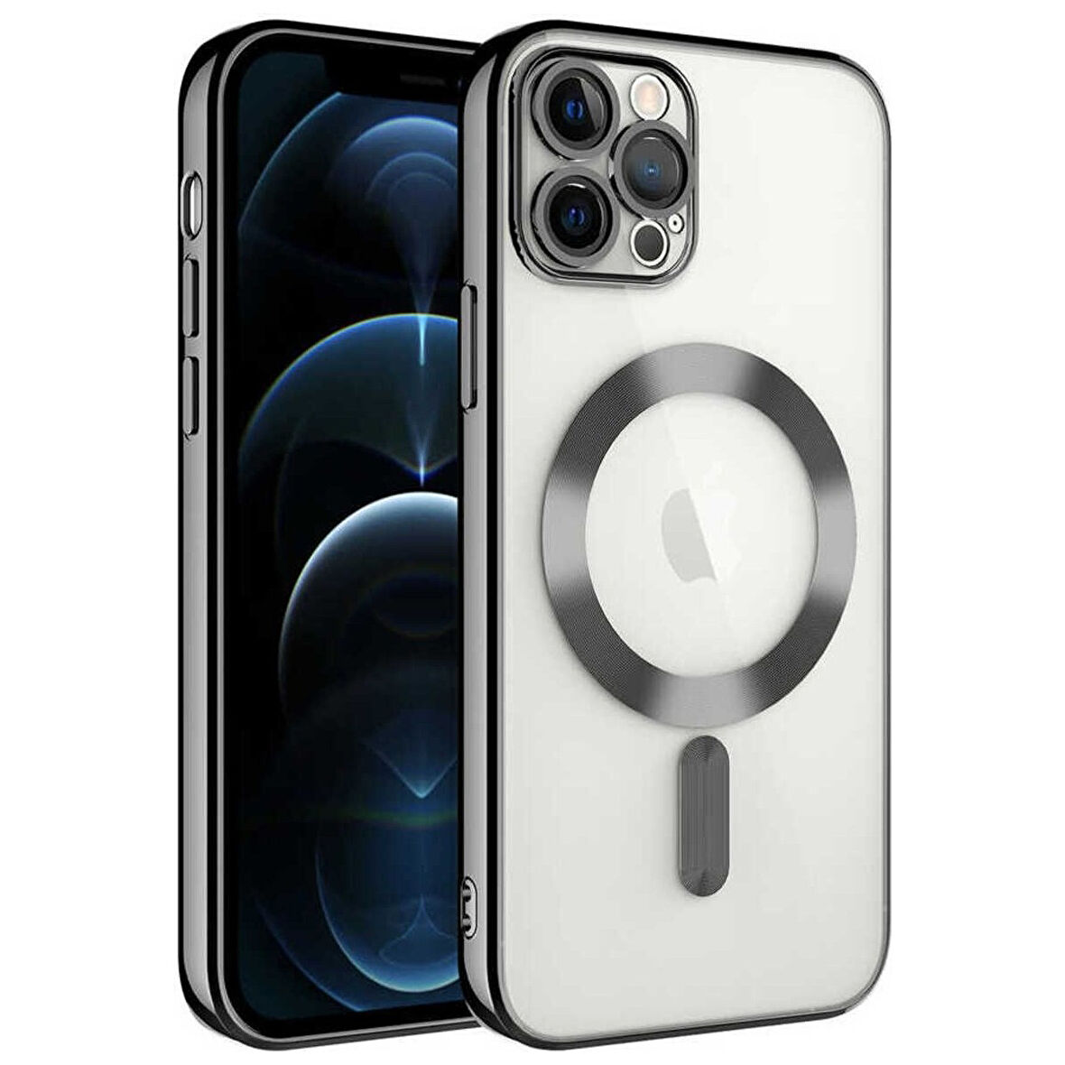 Teleplus Apple iPhone 13 Pro Kılıf Demre Kamera Korumalı Wiriless Özellikli Kapak