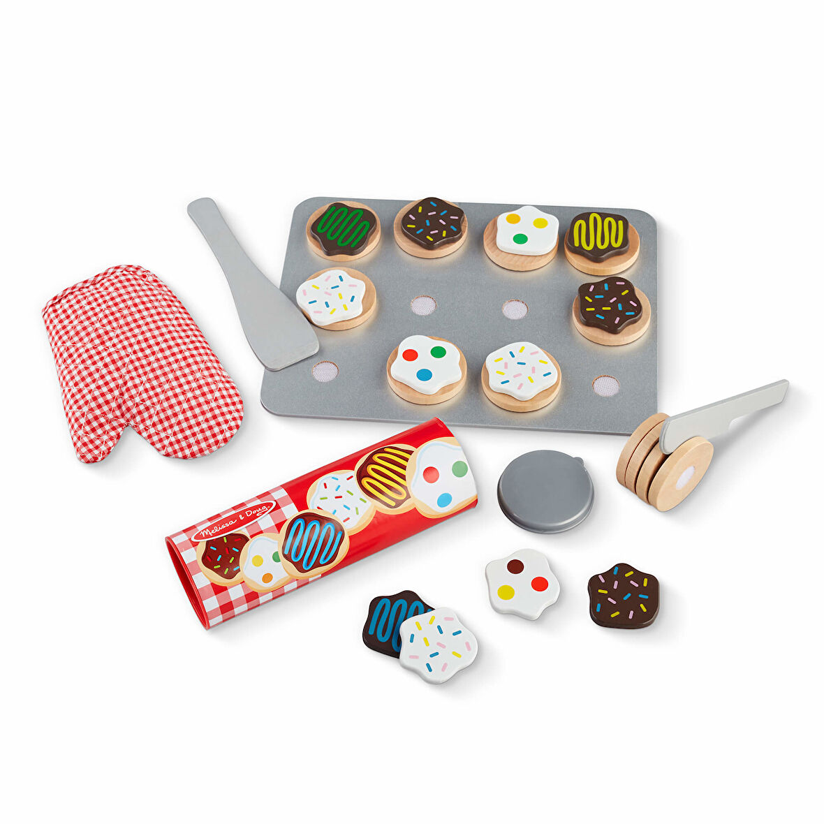 Melissa and Doug Ahşap Kurabiye Seti - Dilimle ve Pişir