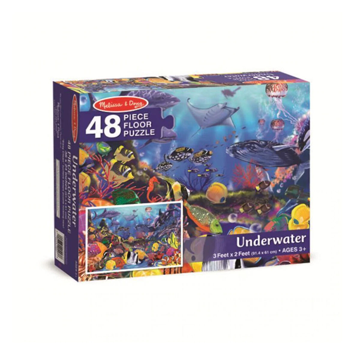Melissa Yaşam 48 Parça Çocuk Puzzle