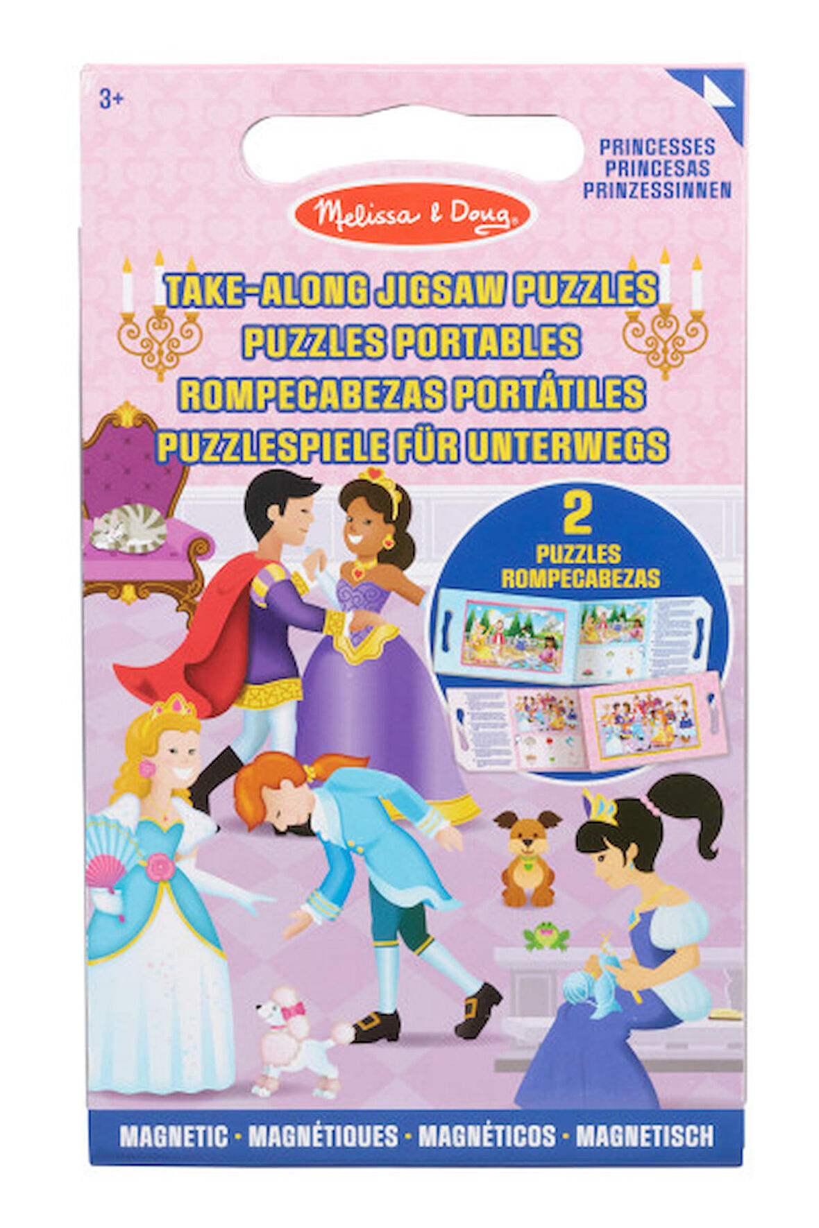 Prenses 3+ Yaş Orta Boy Puzzle 2x15 Parça