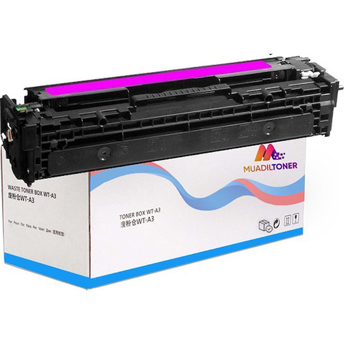 Colorful Toner Mfp M281FDW Muadil Toner Yazıcı Uyumlu Kırmızı Muadil Toner 203A-CF543A