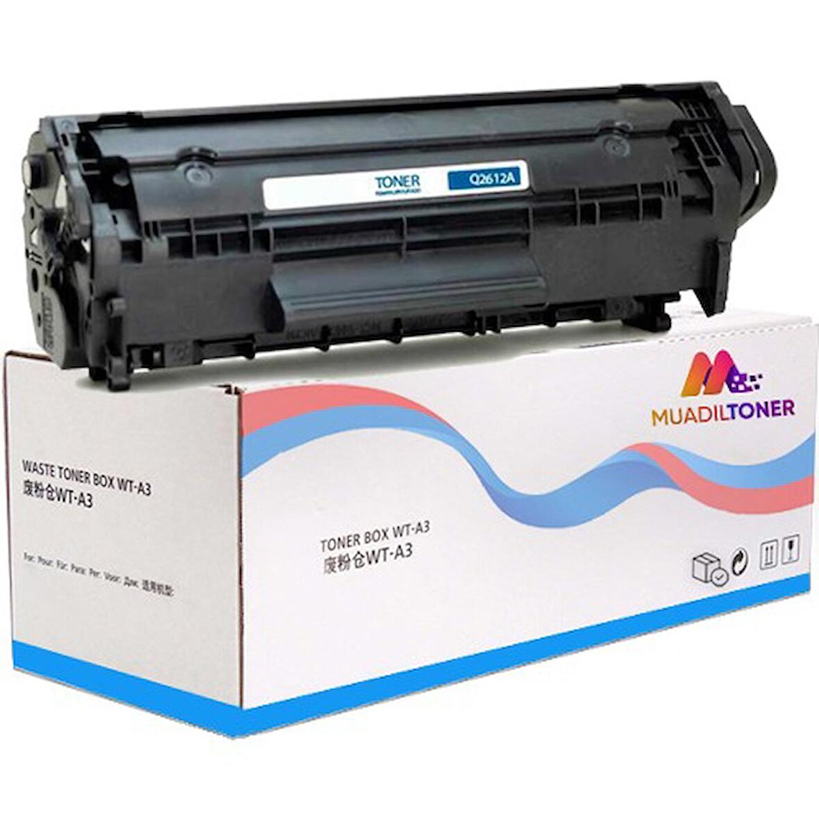 Colorful Toner Hp Q2612A 2200 Sayfa Muadil Toner Laserjet 1010-1012-1015-1018