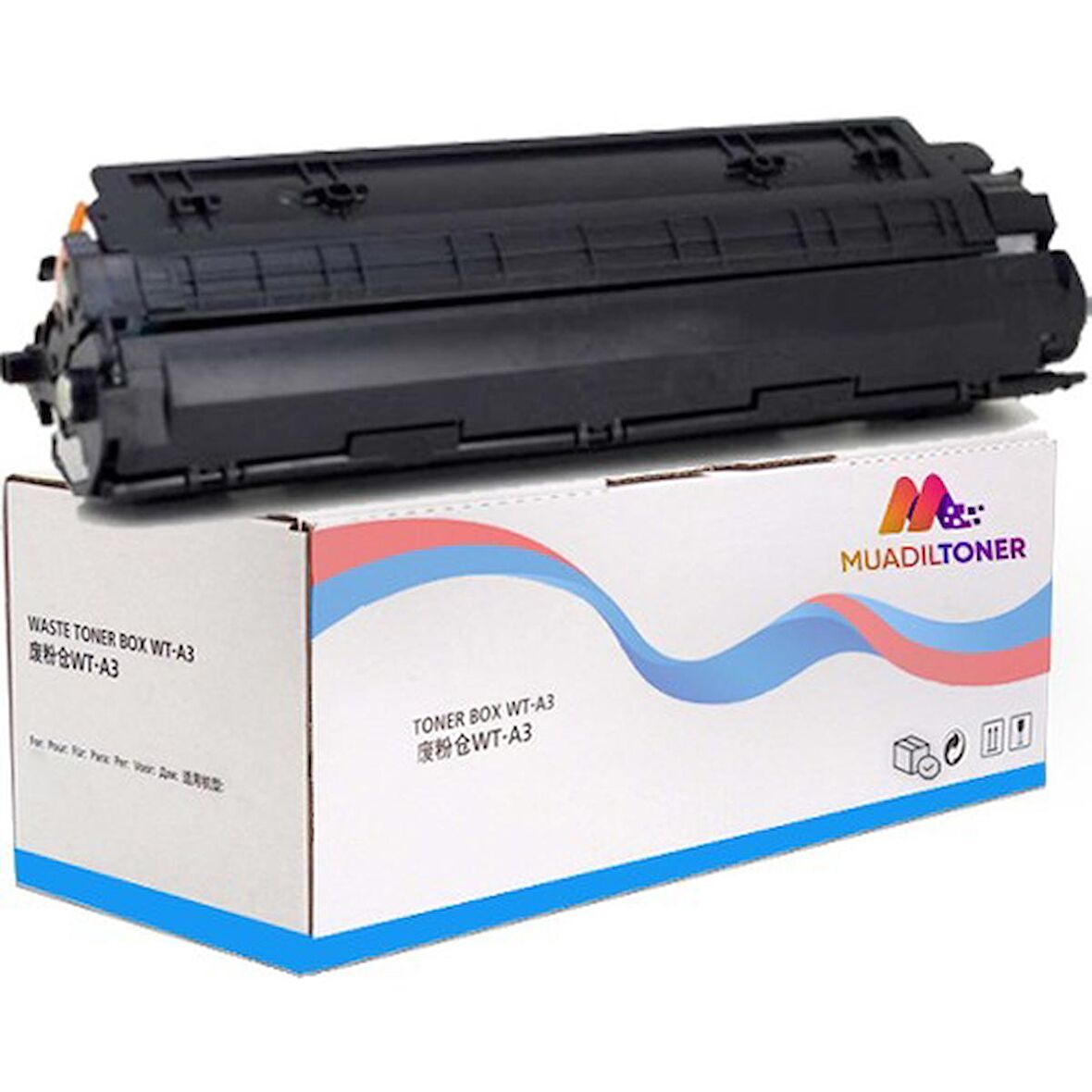 Colorful Toner Canon CRG-728 - I-Sensys FAX-L410 Uyumlu 2000 Syf Siyah Muadil Toner