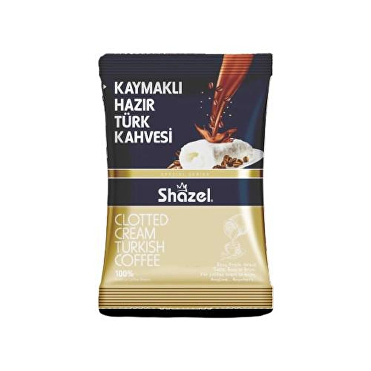 Shazel Kaymaklı Öğütülmüş Türk Kahvesi 2x100 gr 