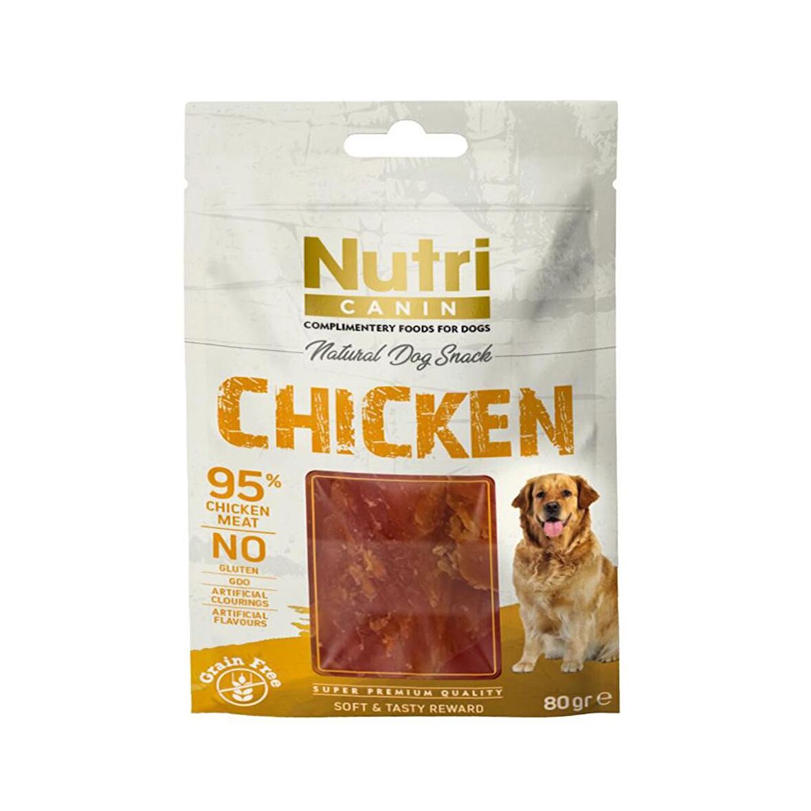 Nutri Canin Tahılsız 80 Gr Tavuk Etli Köpek Ödülü 14 Adet