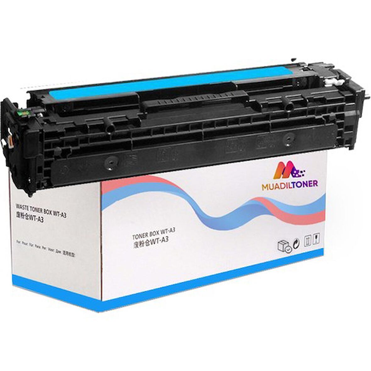 Hp Mfp M274DN Yazıcı Uyumlu Muadil Toner, Hp 201X-CF401X Mavi