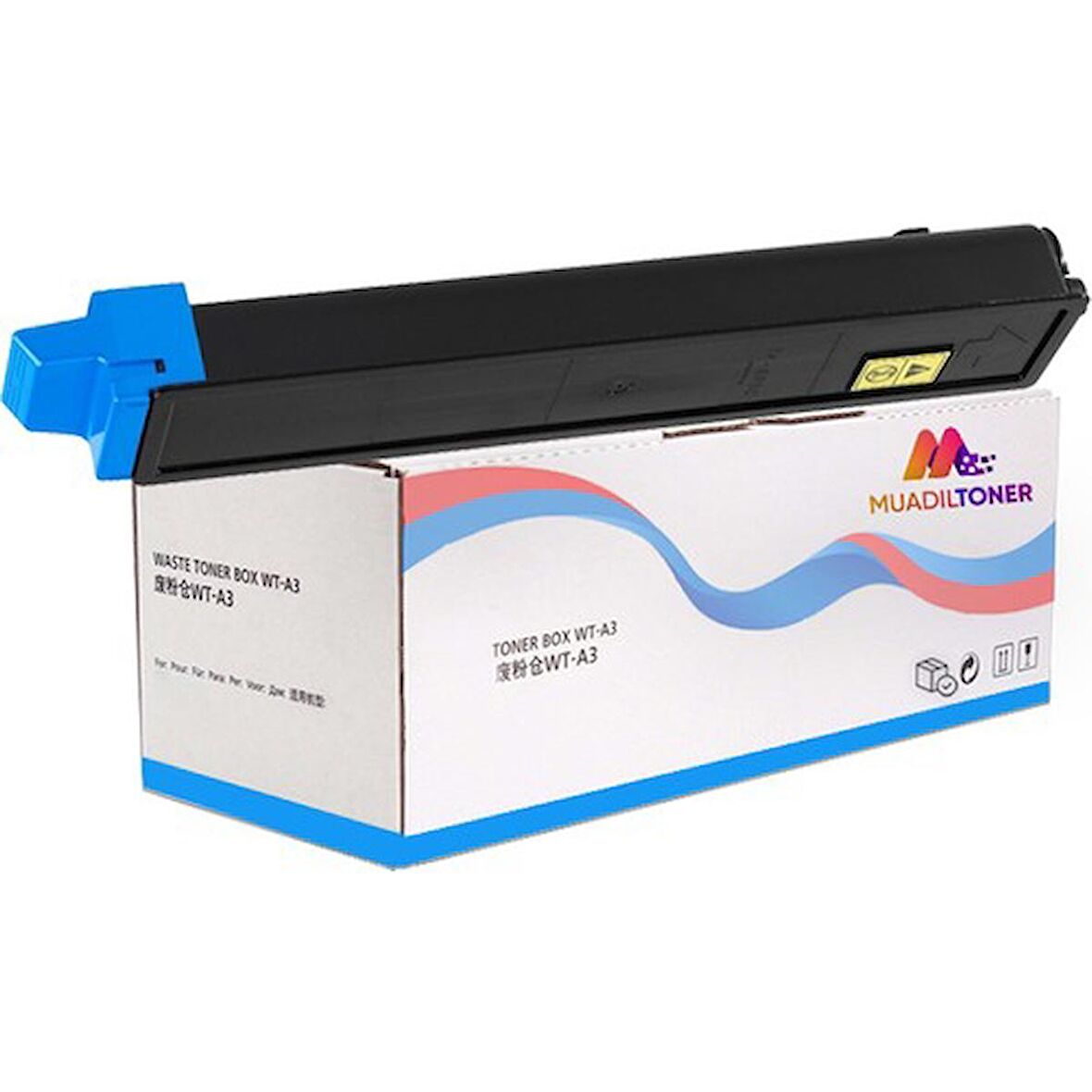 Colorful Toner Kyocera FS-C8020 Mfp Yazıcı Uyumlu Mavi Muadil Toner TK-895