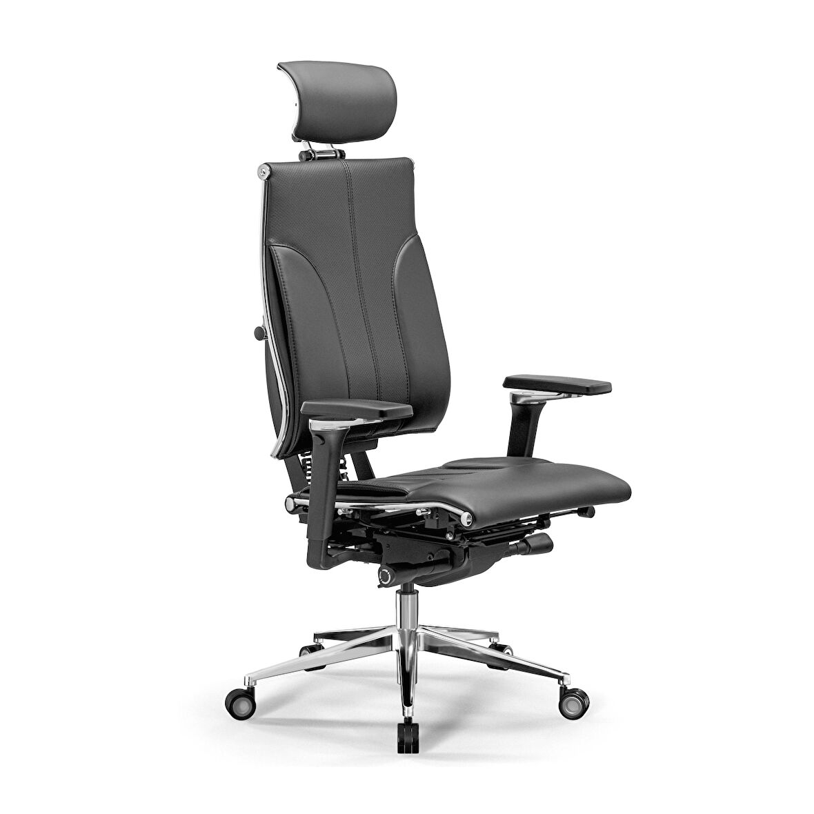 Yoga 4DF Ergonomik Deri Ofis Koltuğu  / Yönetici Sandalyesi - A5.F.5.13A
