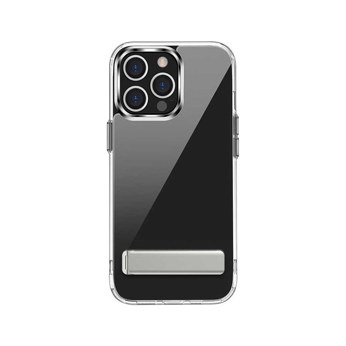 Teleplus Apple iPhone 13 Pro Kılıf Hibrid Lstand Kapak Silikon