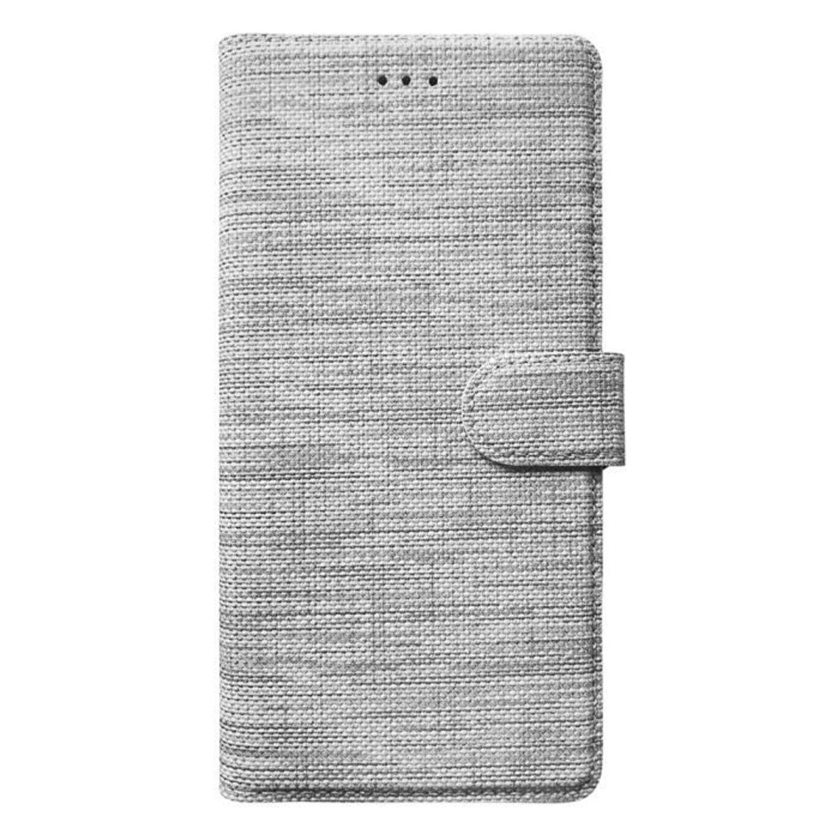 Teleplus Samsung Galaxy M30S Kılıf Holster Canvas Kartlıklı Fabric Cüzdan