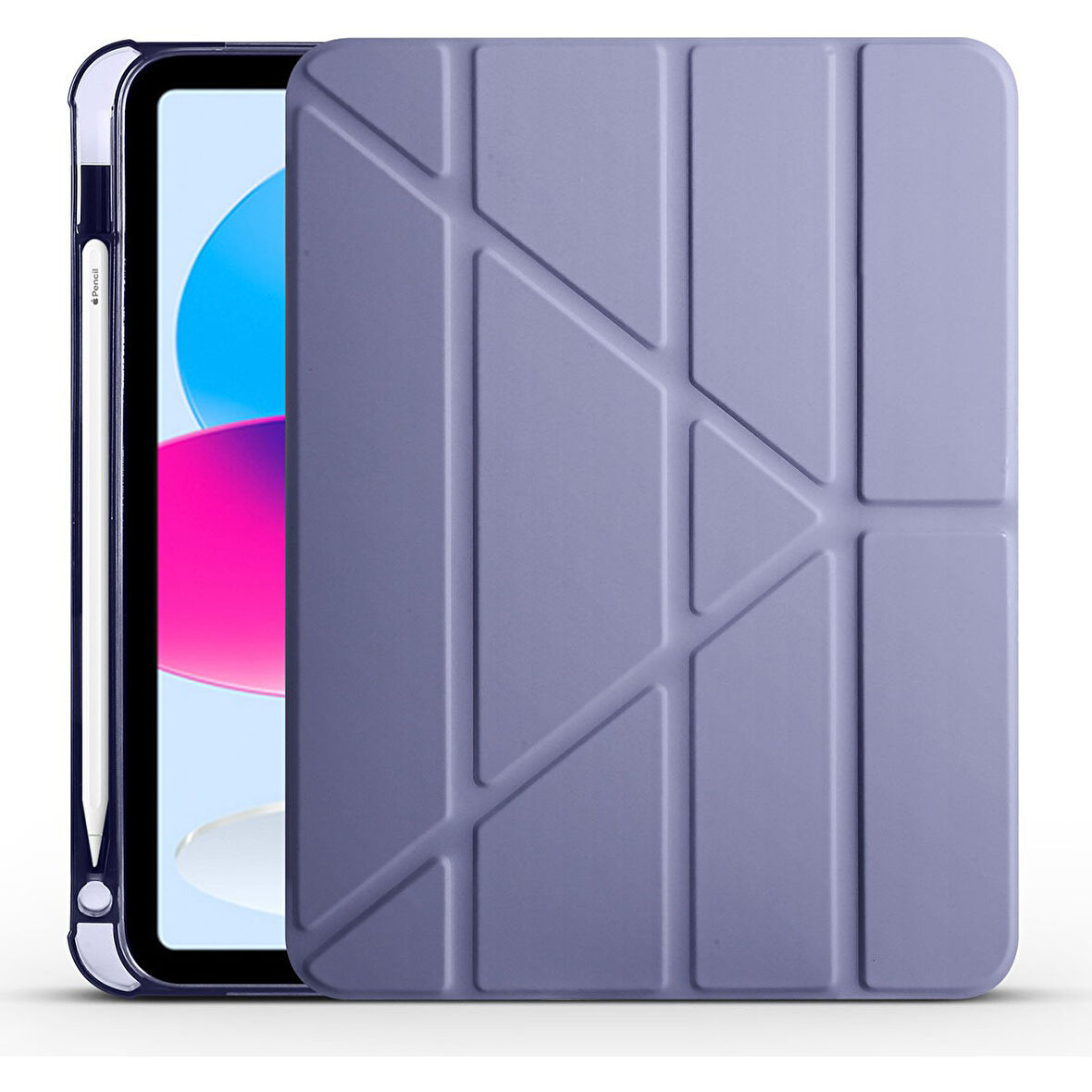 Teleplus Apple iPad 9.7 2017 Kılıf Trifolding Standlı Kalemlikli Kapak Rd2