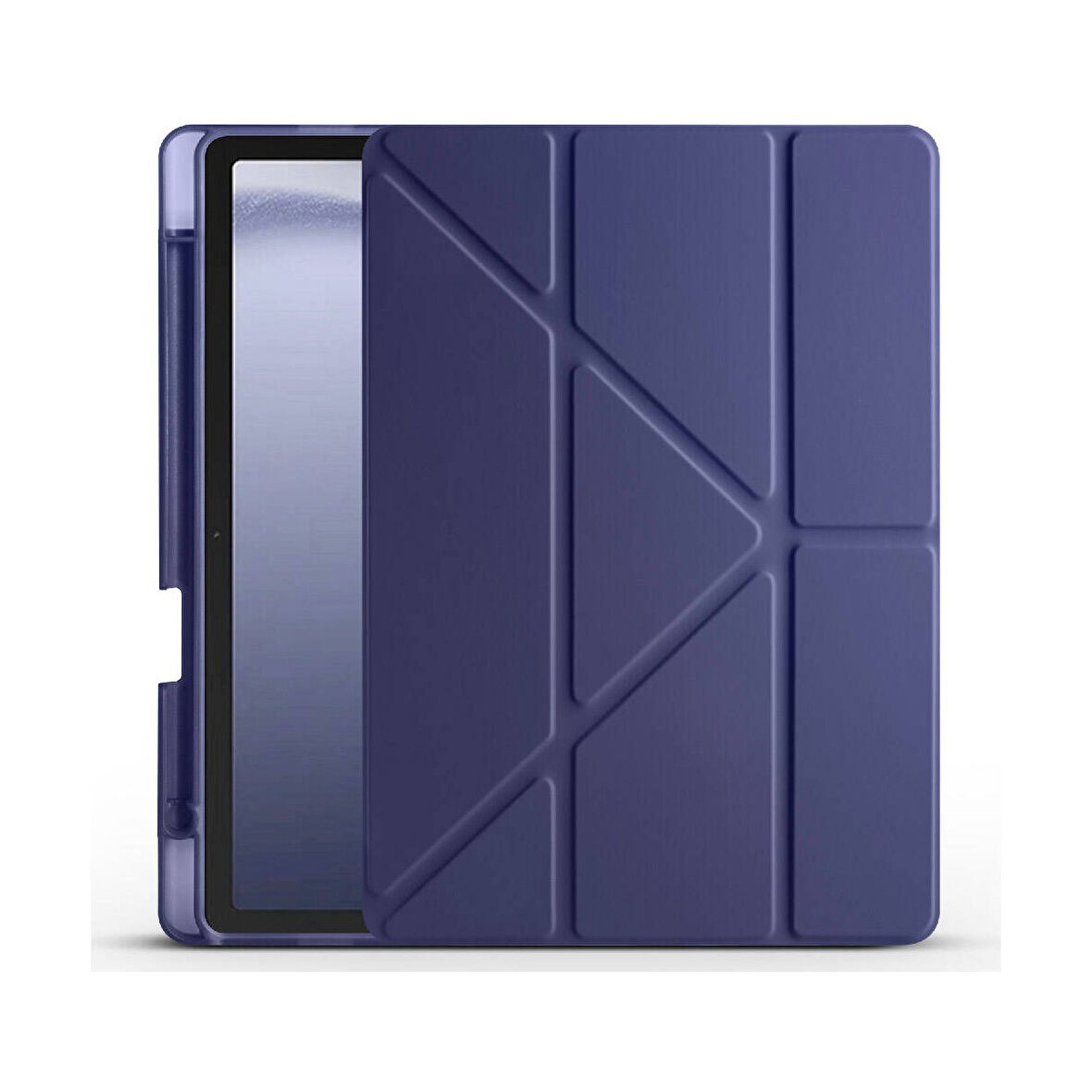 Teleplus Samsung Galaxy Tab A9 SM-X110 Kılıf Trifolding Standlı Kalemlikli Kapak Rd1