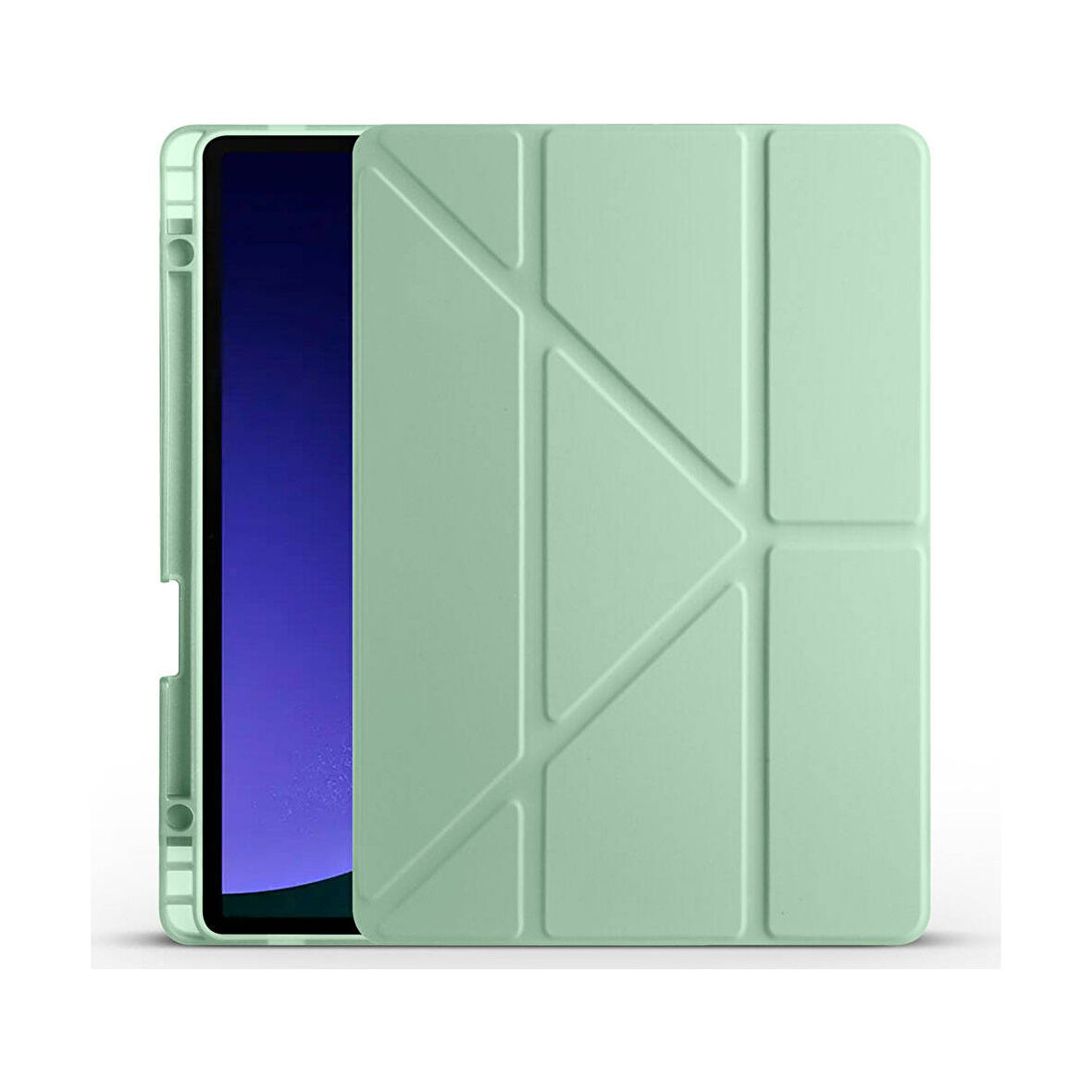 Teleplus Samsung Galaxy Tab S9 Fe 5g SM-X516 Kılıf Trifolding Standlı Kalemlikli Kapak Rd2