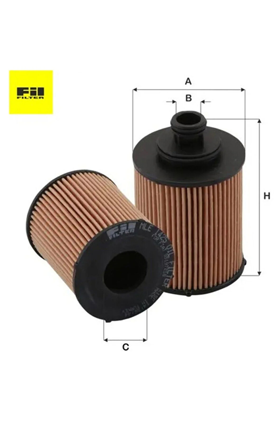 Yağ Filtresi DOBLO-MITO-MUSA-500 Astra H-Corsa C/d-Meriva-Combo-Linea-Fiorino Z13DTJ/DTH/DT 03->