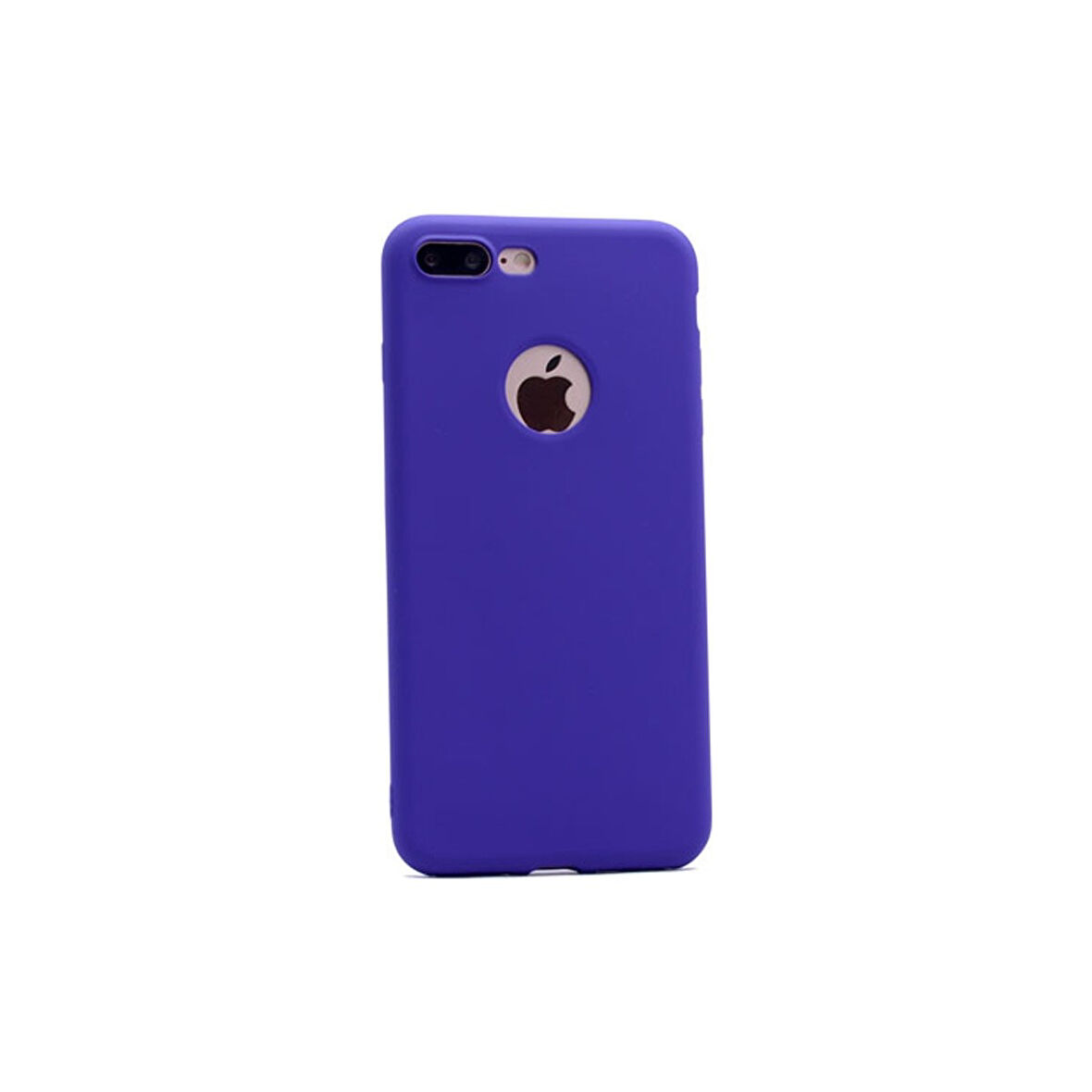 Teleplus Apple iPhone 7 Plus Kılıf Premier Silikon Kılıf Mat Kılıf Mor
