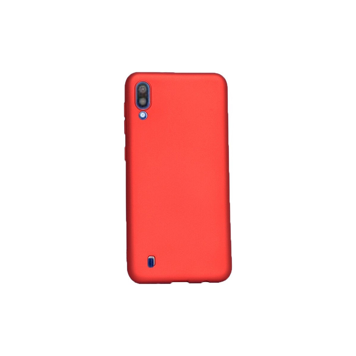 Teleplus Samsung Galaxy M10 Kılıf Premier Silikon Esnek Arka Koruma Kırmızı