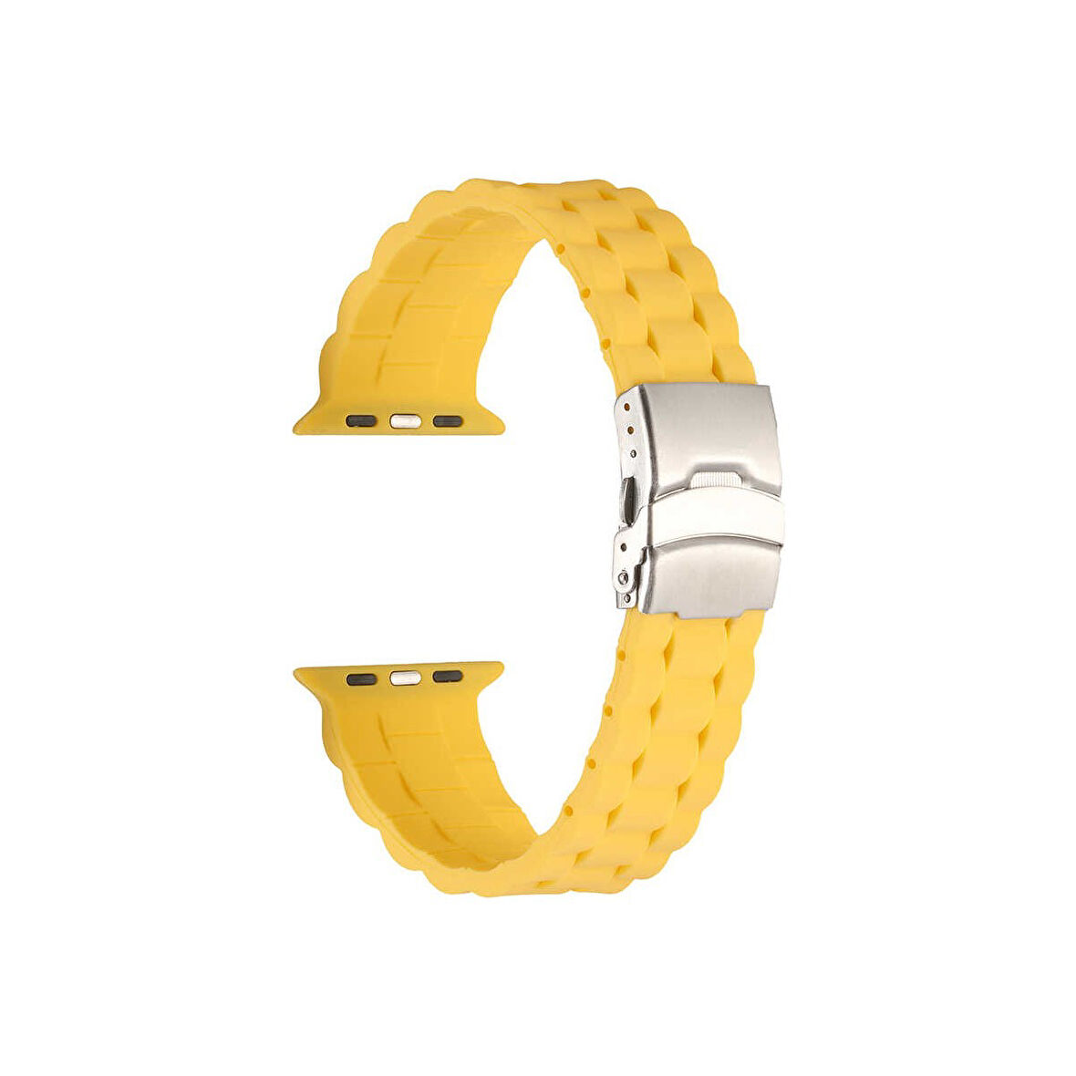 Teleplus Watch Se 2 2022 40MM Kordon Mat Silikon Ayarlanabilir KRD72 Sarı