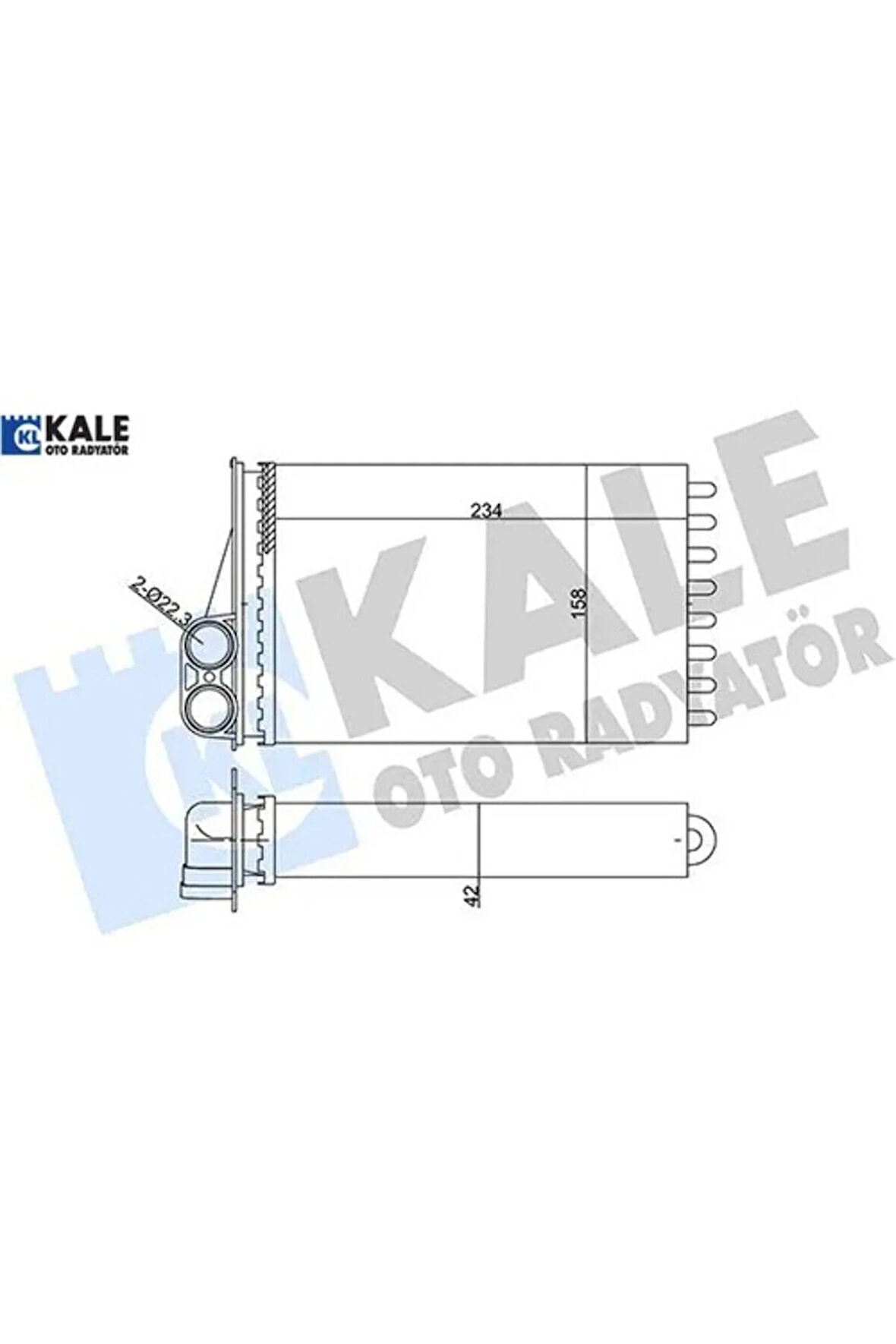 Kalorifer Radyatörü 207 1.4-1.6 Radyatör 6448.P9 352055