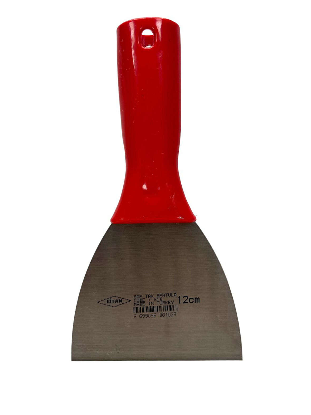 Kitan  Saptak Plastik Saplı Macun Ispatulası 12cm /810