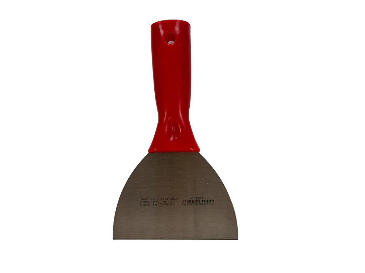 Kitan  Saptak Plastik Saplı Macun Ispatulası 14cm /811