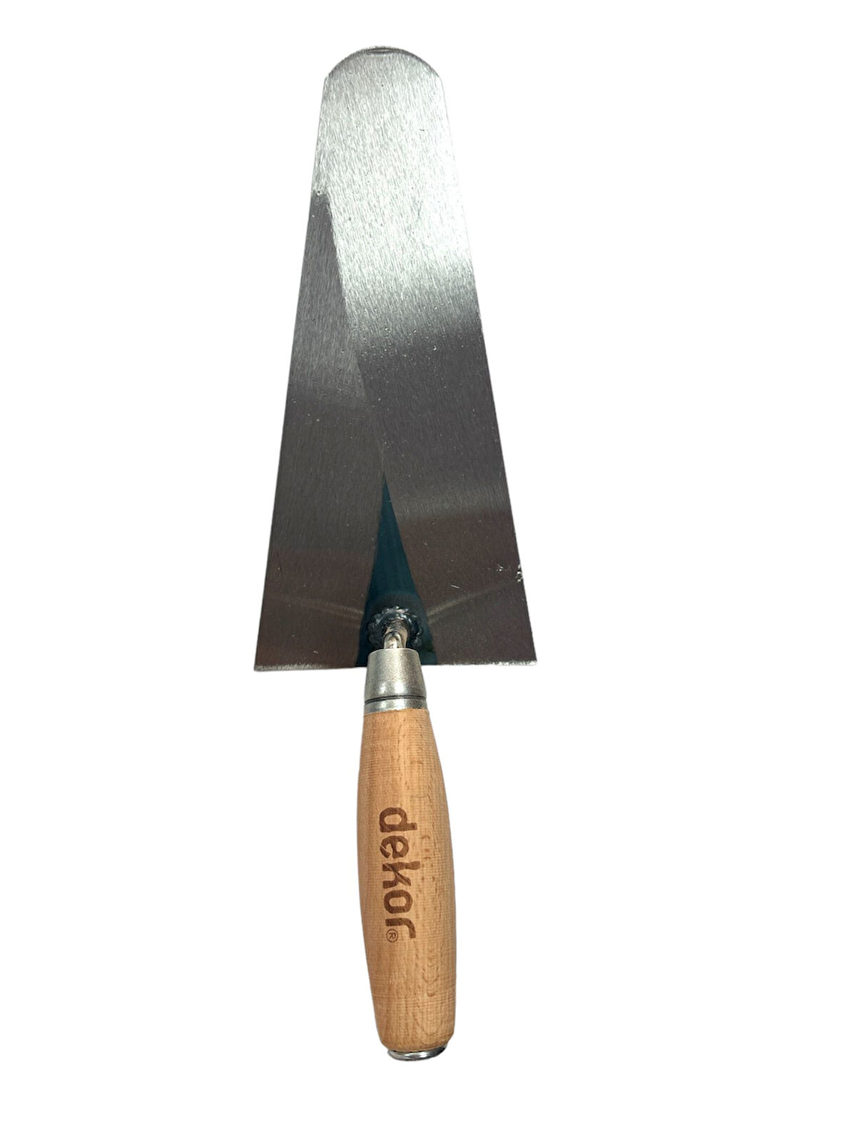 DEKOR Yay Çeliği Ahşap Saplı Sıva Malası 26cm